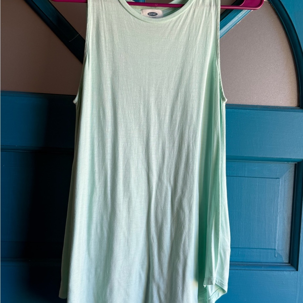 Old Navy Light Green Tank Top